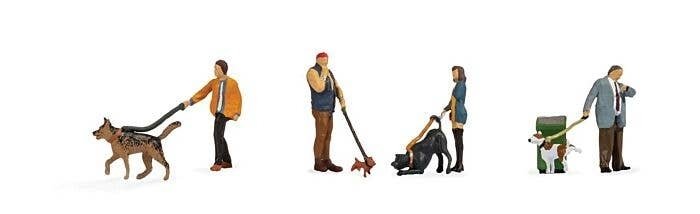 People with Dogs -- 4 People, 4 Dogs, N, Noch Gmbh & Co 36471