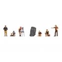 Archaeologists with Accessories -- pkg(6), HO, Noch Gmbh & Co 15043