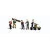 Scenic Accents(R) -- Rail Workers pkg(5), O, Woodland Scenics 2747