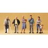 Pedestrians -- Passers By, HO, Preiser Kg 10454