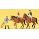 Sports & Recreation -- At The Riding School 1, HO, Preiser Kg 10502