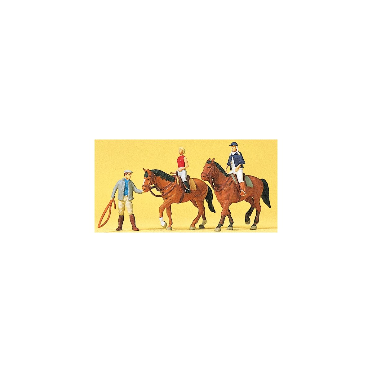 Sports & Recreation -- At The Riding School 1, HO, Preiser Kg 10502
