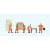 Working People -- Furniture Movers pkg(5), HO, Preiser Kg 10714