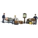 Scenic Accents(R) -- Depot Workers & Accessories, O, Woodland Scenics 2757