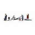 Scenic Accents(R) Figures -- Welders & Accessories pkg(15), O, Woodland Scenics 2748