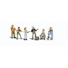 Scenic Accents(R) Figures -- Jug Band, O, Woodland Scenics 2743