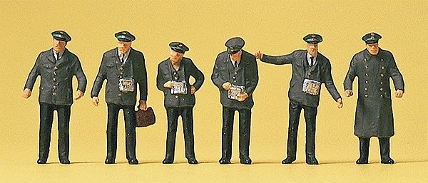 Working People -- Tram Staff, HO, Preiser Kg 10490