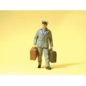 Working People -- US Porter w/Luggage, G, Preiser Kg 45511