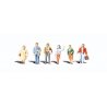 Scenic Accents(R) Figures -- General Public pkg(6), O, Woodland Scenics 2730