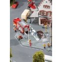 Era VI Firefighters -- Set 3 pkg(5), HO, Faller Gmbh 151679