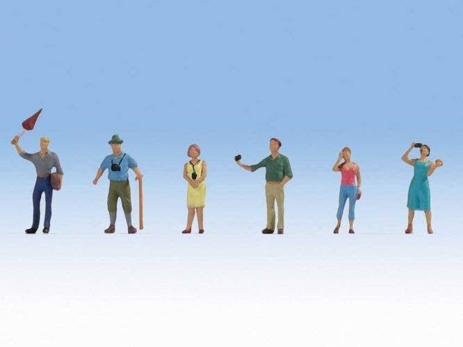 Recreation & Sports -- Tour Group pkg(6), HO, Noch Gmbh & Co 15472