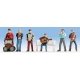 Street Musicians -- pkg(6), HO, Noch Gmbh & Co 15563