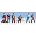 Street Musicians -- pkg(6), HO, Noch Gmbh & Co 15563