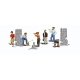 Scenic Accents(R) Figures -- Lumberjacks pkg(6), O, Woodland Scenics 2735