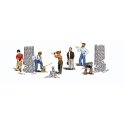 Scenic Accents(R) Figures -- Lumberjacks pkg(6), O, Woodland Scenics 2735