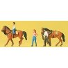 Sports & Recreation -- Horse Riders 1, N, Preiser Kg 79183