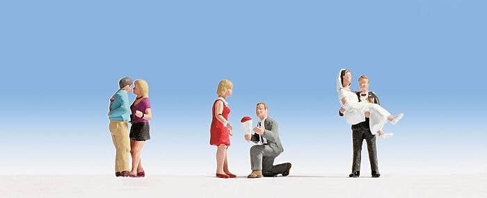 Stages of Love -- pkg(6), HO, Noch Gmbh & Co 15861