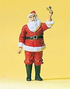 Santa Claus w/Bell, 1/32, Preiser Kg 63084