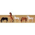 Animals -- Horses, HO, Preiser Kg 10156