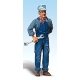 Scenic Accents(R) Figures -- Mechanic w/Wrench, G, Woodland Scenics 2526