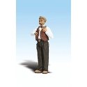 Scenic Accents(R) Figures -- Peter Pipe Puffer, G, Woodland Scenics 2537