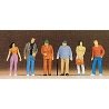 Pedestrians -- Standing, HO, Preiser Kg 10117
