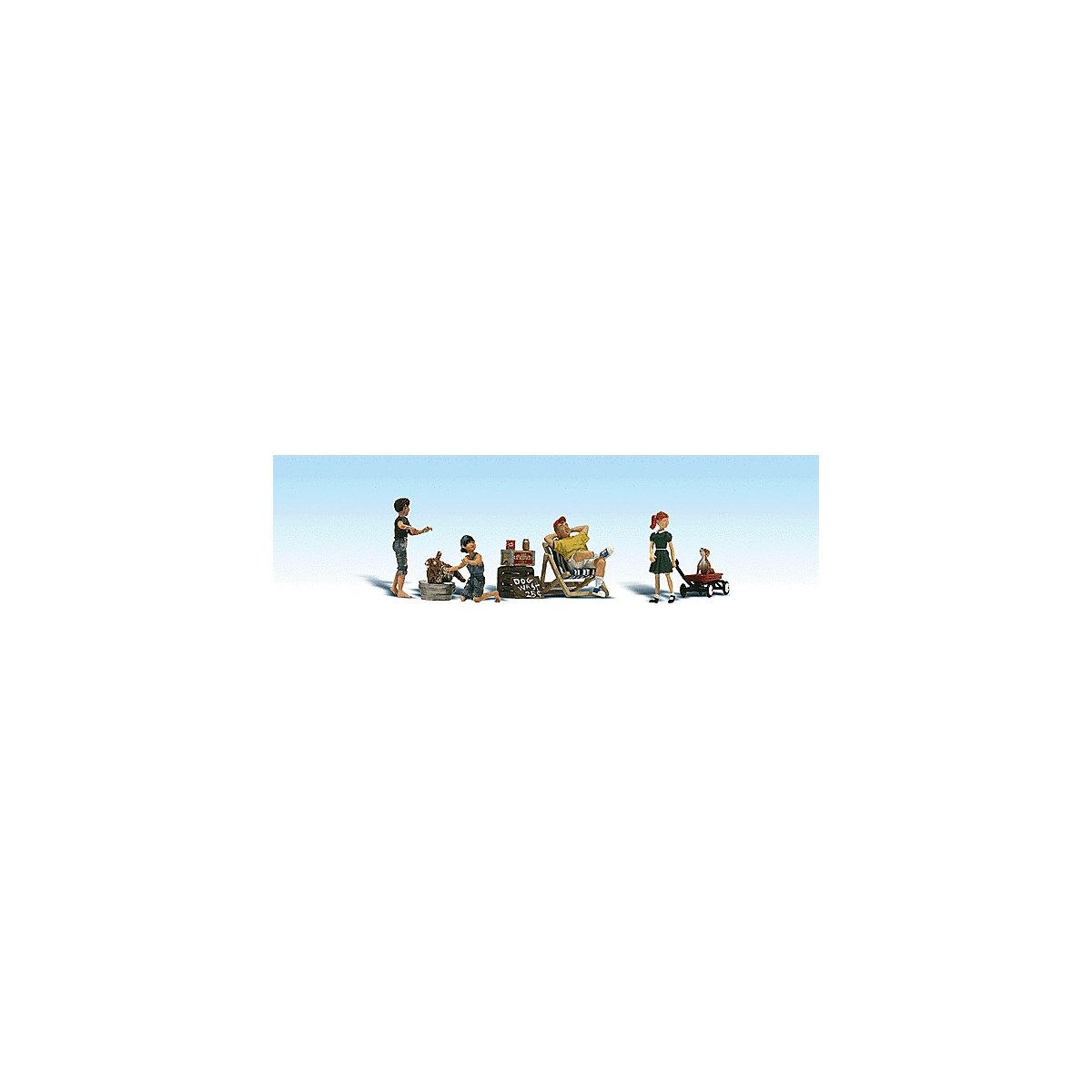 Scenic Accents(R) -- Dog Wash, HO, Woodland Scenics 1905