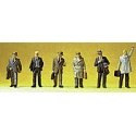 Pedestrians -- Businessmen Walking, N, Preiser Kg 79114