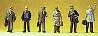 Pedestrians -- Businessmen Walking, N, Preiser Kg 79114