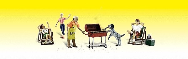 Scenic Accents(R) -- Backyard Barbeque, N, Woodland Scenics 2209