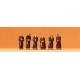 Community People -- Franciscan Friars pkg(6), N, Preiser Kg 79045