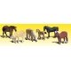 Farm Horses - Scenic Accents(R) -- pkg(6), N, Woodland Scenics 2141