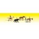 Horseback Riders - Scenic Accents(R) -- pkg(4), N, Woodland Scenics 2159