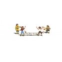 Firemen to the Rescue - Scenic Accents(R) -- pkg(4), HO, Woodland Scenics 1882
