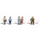 Architectural Models(R) Seated People -- 1/8′, All Scales, Woodland Scenics 2037