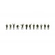 Passengers -- Set 2 pkg(12), N, TomyTec Co LTD 328223
