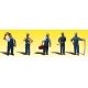 Working People - Scenic Accents(R) -- Train Mechanics and Tools pkg(5), N, Woodland Scenics 2147