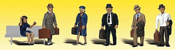 Travelers - Scenic Accents(R) -- pkg(6), N, Woodland Scenics 2155