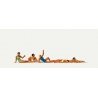 Sun Bathers -- pkg(6), HO, Merten 210954