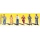 Scenic Accents(R) Figures -- Pedestrians, N, Woodland Scenics 2121