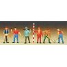People Working -- Road Construction Workers, N, Preiser Kg 79030