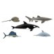 Scene-A-Rama(R) -- Marine Life Figures pkg(5), All Scales, Woodland Scenics 4447