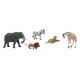 African Wildlife Figures - Scene-A-Rama(R) -- pkg(5), All Scales, Woodland Scenics 4446