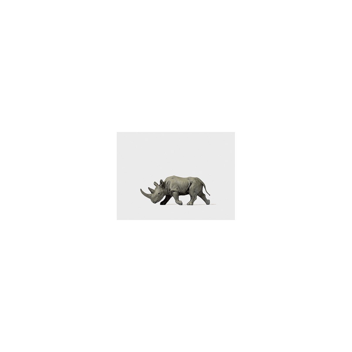 Animal -- African Rhinoceros 2, HO, Preiser Kg 29522