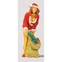 Santa′s Helper 2 -- With Sack of Gifts, HO, Preiser Kg 29028