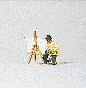 Landscape Painter, HO, Preiser Kg 28050