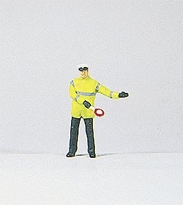 Individual Figure - Working People -- Toll Collector, HO, Preiser Kg 28033