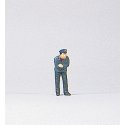 Individual Figure - Railroad Personnel -- Fireman, HO, Preiser Kg 28039