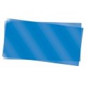 Transpartent Sheets pkg(2) - .010 x 6 x 12′ .025 x 15.2 x 30.5cm -- Blue, ALL, Evergreen Scale Models 9902