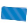 Transpartent Sheets pkg(2) - .010 x 6 x 12′ .025 x 15.2 x 30.5cm -- Blue, ALL, Evergreen Scale Models 9902